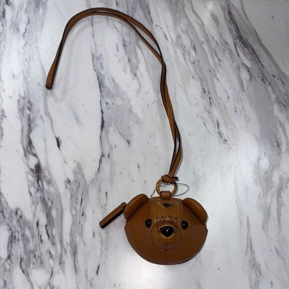 Bear-Shaped MCM coin purse,All Products : American Fashion Style Bags On Sale